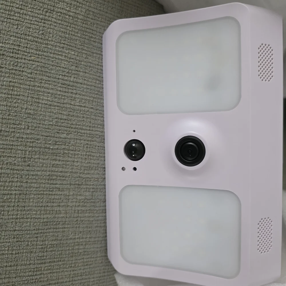 Solar Floodlight WiFi Camera - White